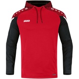 Herren Kapuzensweatshirt Performance Rot/Schwarz S