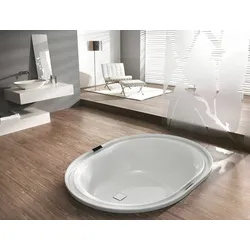 Hoesch Badewanne „Ergo+“ oval 200 × 160 cm