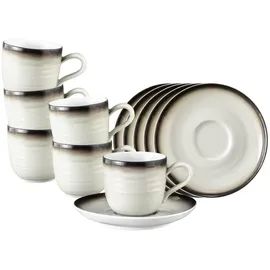 SELTMANN WEIDEN Espressotasse mit Untertasse 0,09 l Terra 6 St.