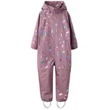 NAME IT Alfa08 Softshell Foil 1fo Overall - Grape Shake / Bow - 5 Jahre