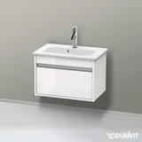 Duravit Waschtischunterschrank 1 Auszug 60 x 41 x 38,5 cm Weiß Hochglanz