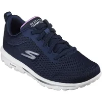 Skechers Damen Go Walk Travel-Fun Journey Sneaker, Marineblau/Lavendel, 35.5 EU - 35.5 EU