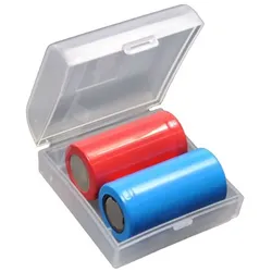 Efest Plastikbox für 2x 18350 transparent