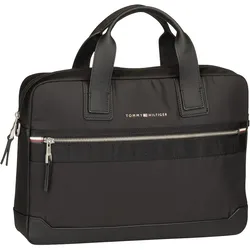 Tommy Hilfiger Aktentasche TH Elevated Nylon Computer Bag FA23 Black Schwarz Herren 