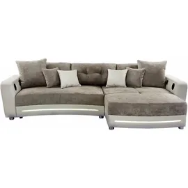 Jockenhöfer Gruppe Ecksofa »Laredo L-Form« inklusive RGB-LED-Beleuchtung und Bluetooth-Soundsystem,
