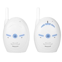 Digital Audio Babyphone mit gegensprechfunktion, Nanny Intercom Surveillance System Unterstützung Zwei Wege Audio, Hohe Empfindlichkeit Sicherheitsalarm für Zuhause/Baby/Haustier (EU)