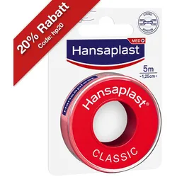 Hansaplast Fixierpflaster Classic 5mx1,25cm