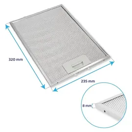 Teka DB60 Fettfilter 320 x 235 mm