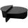 vente-unique Couchtisch Schwarz Holz 90 x 30 cm