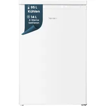 Homex CS1091E-W Kühlschrank (109 l, 850 mm hoch, Weiß)