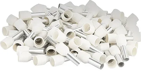 Ader-Endhülse isoliert 10,0 mm2 x 22 mm creme - 100 Stück