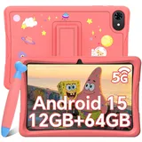 ExcitPower K10 Kinder Tablet 10.1" Andriod 15 12GB+64GB 5000mAh Widevine L1 WiFi