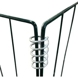 Estexo Komposter Metall Drahtgitter 2er Set Gartenkomposter 90x90x70 cm Draht Gitter