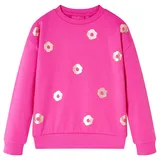 vidaXL Kinder-Sweatshirt Dunkelrosa 104