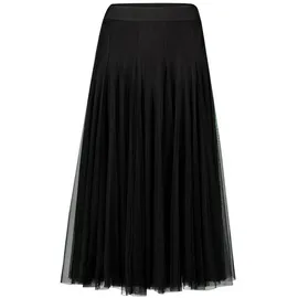 Zero Damen Meshrock mit Gummibund 34, Black Beauty - 34