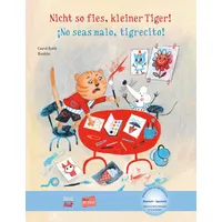 Hueber Nicht so fies, kleiner Tiger! (Deutsch-Spanisch): Zweisprachiges Kinderbuch