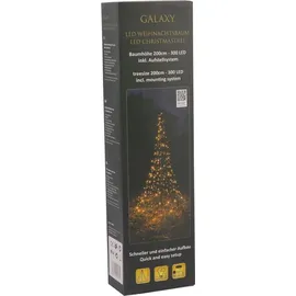 FHS International Galaxy LED-Tannenbaum 200 cm, Durchmesser ca. 140cm