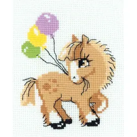 Riolis Stickbildset Kreuzstich "Pony", Zählmuster