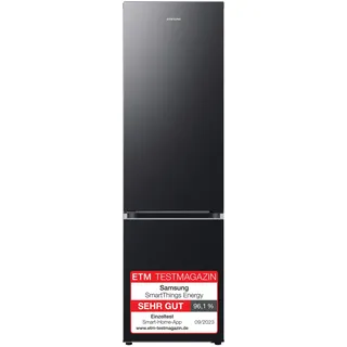 Samsung RB38C607AB1 RB7300 Kühl-Gefrierkombination (387 l, 2030 mm hoch, Premium Black Steel)