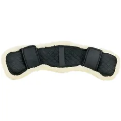 Busse Sattelgurtschoner ARTFUR, Curved - schwarz/natur - 50