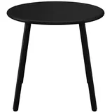 vente-unique Gartenbeistelltisch Mirmande schwarz