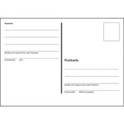 SIGEL Postkarten A6 100ST PS600