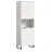 WELLTIME Litica Hochschrank 70 x 34 x 193 cm Weiß MDF