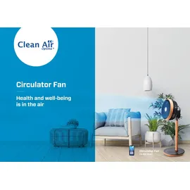 Clean Air Optima CA-408 28 cm Standventilator Schwarz