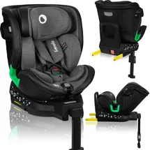 lionelo Harmony i-Size grey graphite leather