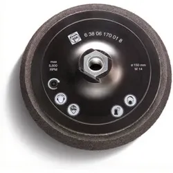 Fein Stützteller für WPO 10-25 E, WPO 14 (-15 E, -15 XE, -25 E)