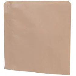 BIOZOYG 1000 Stück Papierflachbeutel braun 17,5x17,5cm Papiertüten, Papier-Beutel, Snack Taschen - biologisch abbaubar, umweltfreundlich, nachhaltig