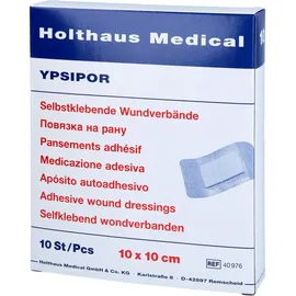 Holthaus Wundverband steril 10 x 10 cm 10 St.