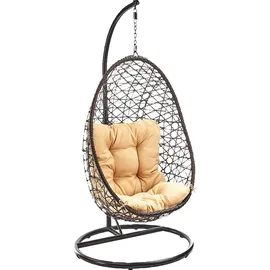 Locker Hängesessel »CRISSCROSS«, braun