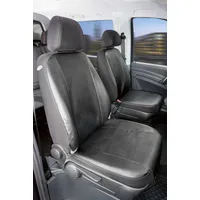 Walser Passform Sitzbezug aus Kunstleder kompatibel mit Mercedes-Benz Viano/Vito,
