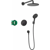 Hansgrohe Raindance S Duschsystem matt schwarz