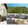 Beliani Lounge 5er Set Loungeset grau/schwarz