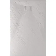 Idralite Duschtasse Weiß Stein-effekt Mod. Blend 80x150 cm Rechteckig