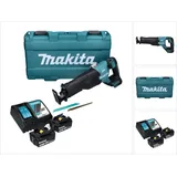 Makita DJR 187 RMK Akku Reciprosäge 18 V Brushless + 2x Akku 4,0 Ah + Ladegerät + Koffer