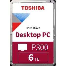 Toshiba P300 6 TB 3,5" HDWD260UZSVA