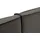 Atlantic Home Collection Boxbett "NIKITA", grau (anthrazit), B:141cm L:209cm, ATLANTIC HOME COLLECTION, Komplettbetten, bodentiefes Bett, wahlweise mit Matratze und Topper