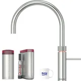 Quooker Fusion Round Edelstahl & COMBI Reservoire & CUBE