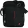 travel n meet Umhängetasche Tasche schwarz Polyester 25x8x32 OTD4207S Polyester Umhängetasche