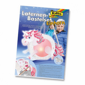 Laternen-Bastelset Einhorn