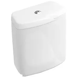 Villeroy & Boch O.Novo Spülkasten 7796G101 Innengarnitur chrom, weiß, mit Duo-Spartaste