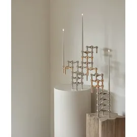 STOFF Nagel taper candles 6 St. schwarz