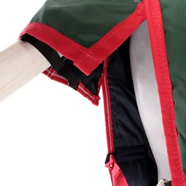 Horseware Rambo Original Turnout Lite 0g - Green/Red 140