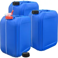 plasteo Wasserkanister 25 Liter blau