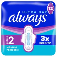 Always Damenbinden Größe 2 mit Flügeln 12 St.