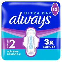 Always Damenbinden Größe 2 mit Flügeln 12 St.