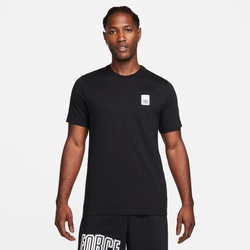 NIKE Basketball T-Shirt Herren 010 - black XXL